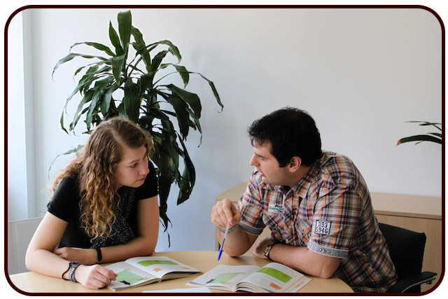 Image of Curt with student